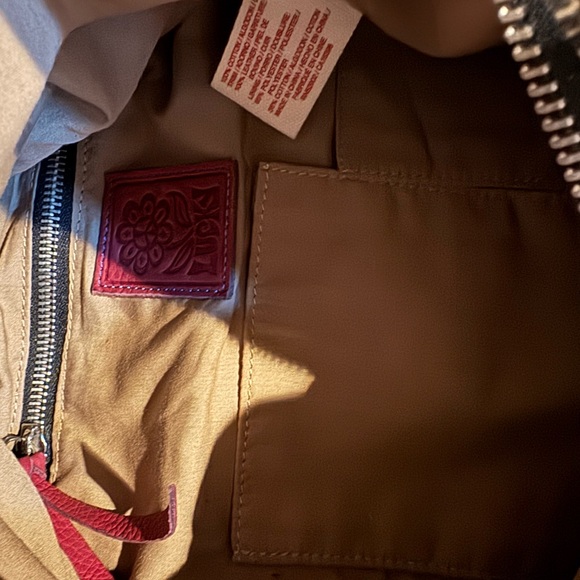 Lucky Brand Cotton Corduroy Backpack With Leather Trim - Picture 12 of 14